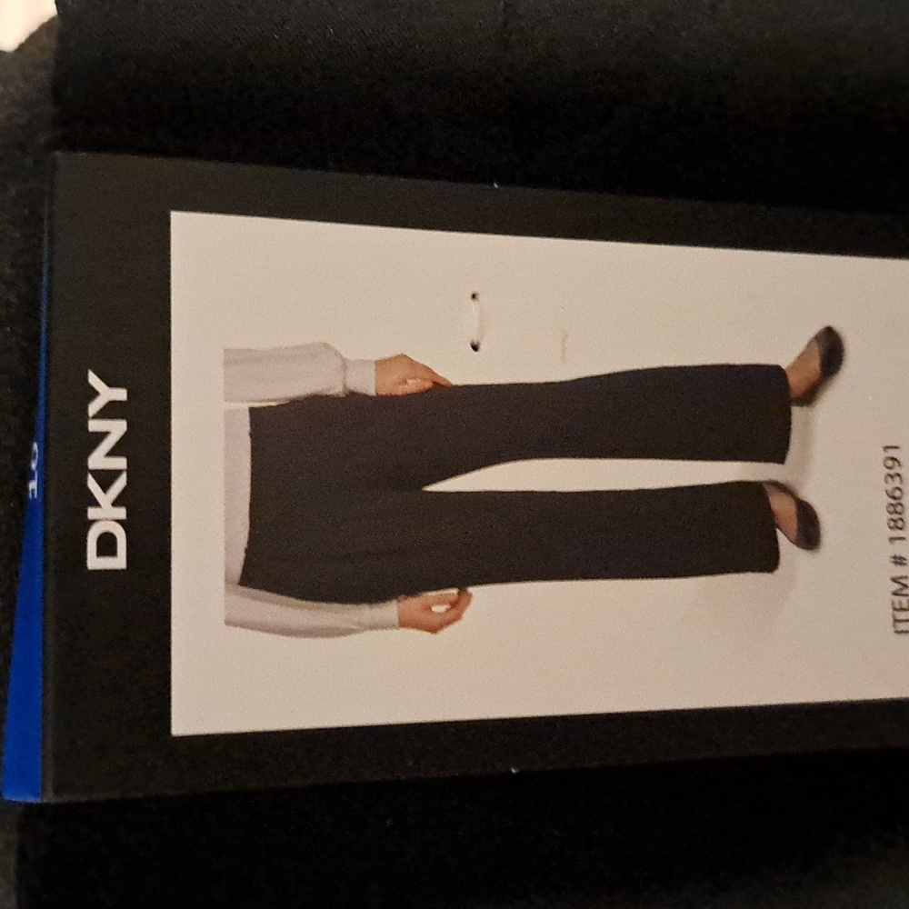DKNY Classic Black Women's Dress Pants Slacks Size 12 New